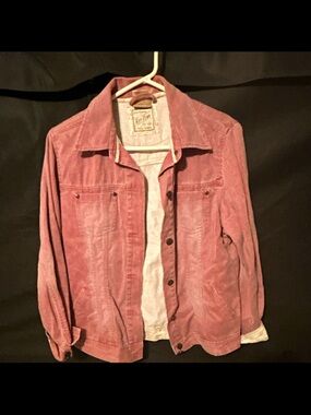 Ruff Hewn Dusty Rose Corduroy Jacket